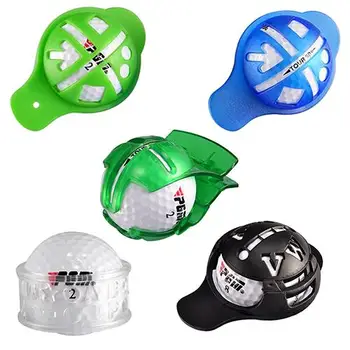 

High Quality Golf Ball Line Clip Liner Marker Pen Template Alignment Marks Tool Putting Aids Green Color Outdoor Sport Tool
