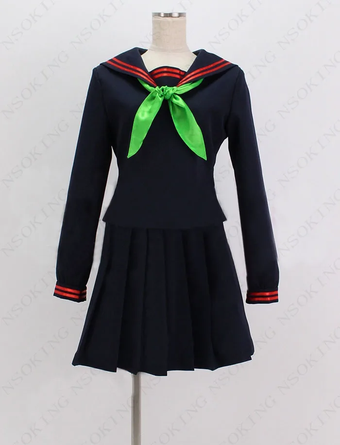 sailor suit Аниме Demon Slayer: Kimetsu no Yaiba Kamado Nezuko Makomo sailor костюм для косплея на заказ - Цвет: sailor suit