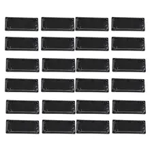 50 шт Одноразовые Суши унести коробку фруктовый торт упаковка контейнер прямоугольник вынуть коробки(черный