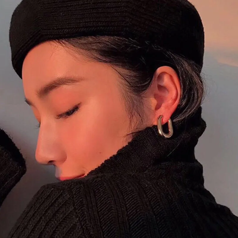 925 Sterling Silver Earrings Charm Women Trendy Jewelry 4 0-3