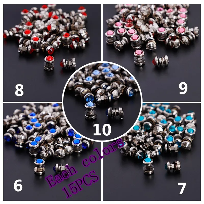 Professional Salon Scissor Accessories 180 sets Screws with bumpers silencer Finger rest Screw keys Hair scissor Repair tools 5