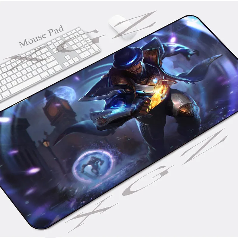XGZ Anime Run Handsome Boy Customized Large Mouse Mat Locking Edge Computer Desk Non-slip Dota CSGO