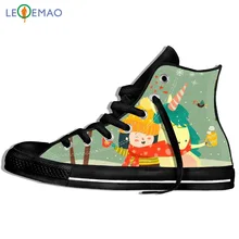 Прогулочные парусиновые ботинки; дышащая обувь с милым единорогом; сезон весна-осень-зима; парусиновая удобная спортивная обувь; классические кроссовки