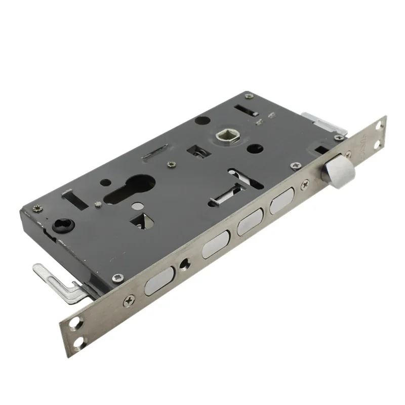 Security Anti-Theft Door Lock Body Indoor Bedroom Living Room Mechanical Vintage Door Lock Mortise Fittings Size 60-68