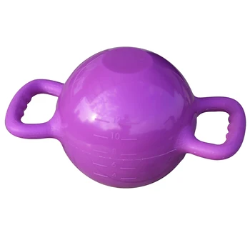 

Women Portable Kettle Bell Dumbbell Adjustable Weight PVC Anti Pressure Massage Water Injection Workout Yoga Double Handle