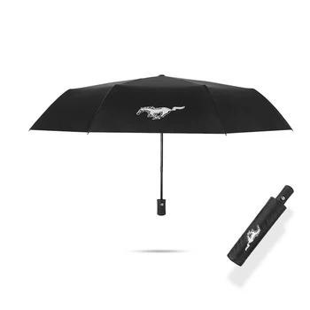 

Krada 1X Umbrella For Ford Mustang GT Foldable UV Sunshade Windproof Waterproof Umbrella Car Accessories