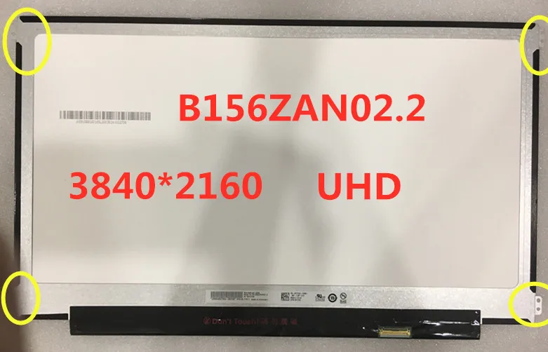 Бесплатная доставка оригинальный B156ZAN02.0 LQ156D1JW06 UHD 3840*2160 4K разрешение