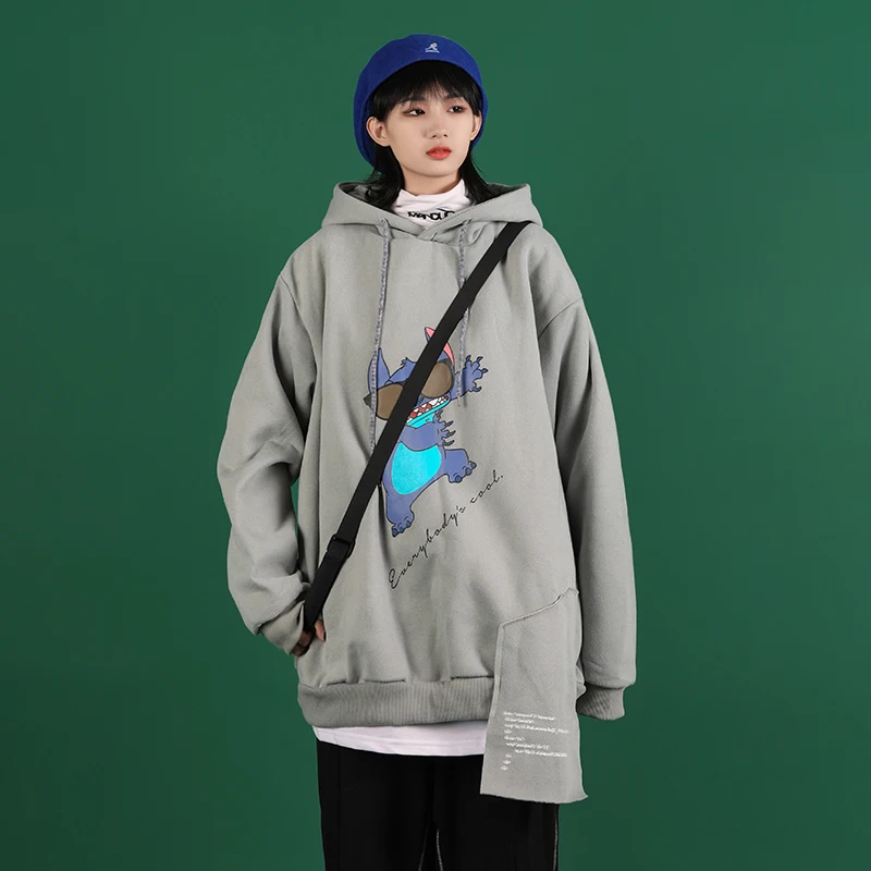 Cashmere sweatshirts women's new hoodies ins loose Korean version thickened upper garment couple's autumn sweatshirt