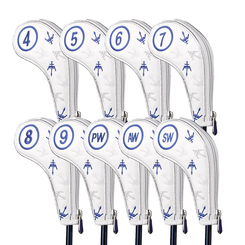 9 шт./лот головные уборы на молнии для гольфа George Spirit # 4 9PAS набор металлических
