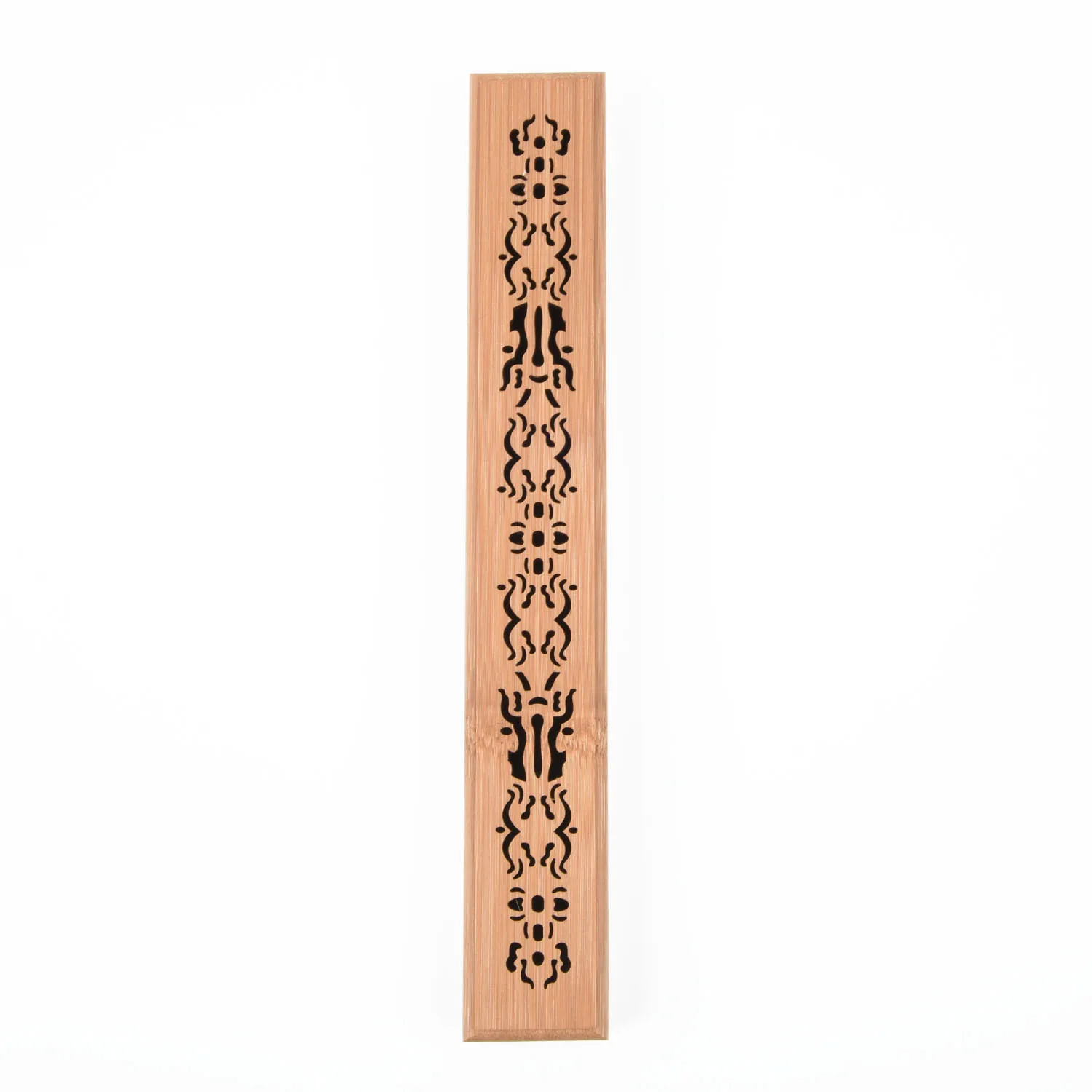 Chinese Ancien Handmade Bamboo Incense Holder Burner Joss Box Stick Home Holder