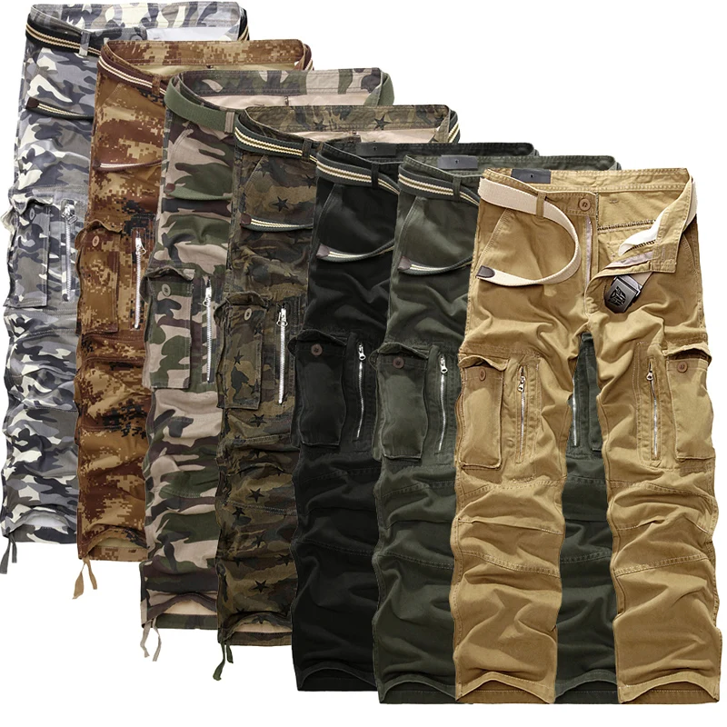 Sand Camouflage Cargo Pants for Men