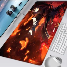 

Mouse pad 900x400 gaming accessories computer keyboard gamer Designed specifically for e-sports games Genshin Impact mousepad