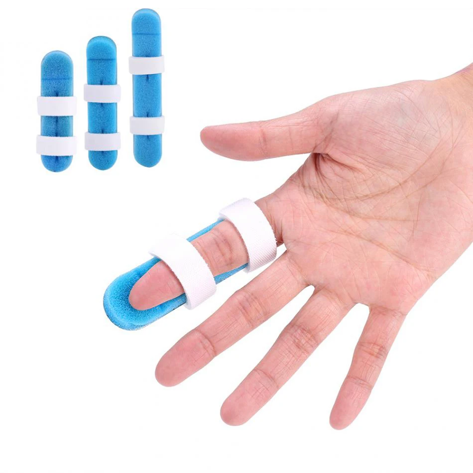 Корректор осанки пальцев 3 размера Finger Frog Splint алюминиевая податливая Поддержка