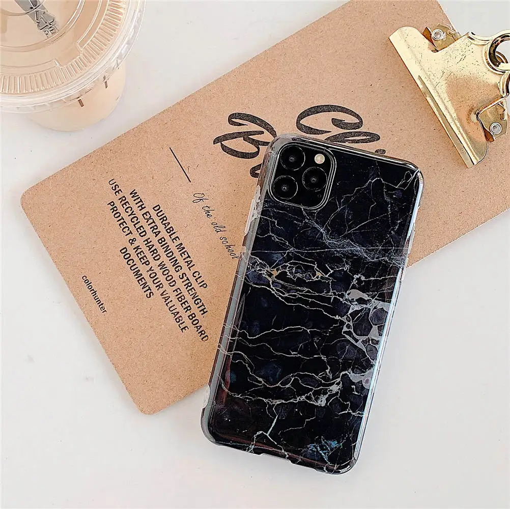 20 Роскошный Мраморный чехол для телефона для iphone 11 Pro Max XR X XS 11Pro Max 7 8 6 6S Plus, чехол, мягкий силиконовый чехол из ТПУ - Цвет: 20