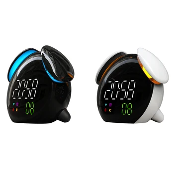

Weather Forecast Lamp, Small Alarm Clock, LED Multi-Function Smart Sensor Lamp, Rechargeable Alarm Clock