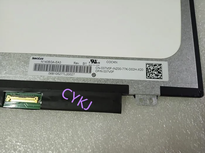 14.0 ġ Ʈ Led lcd ȭ Ʈ B140XTN07.2 1366*768 EDP 30  г ü