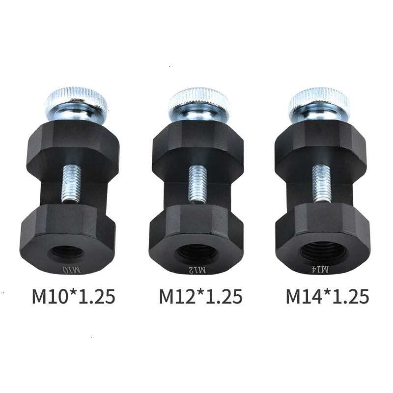 M10x1.25/M12x1.25/M14x1.25 универсальная Свеча зажигания двигателя зазор инструмент Sparkplug суппорт Gapper Gapping черный