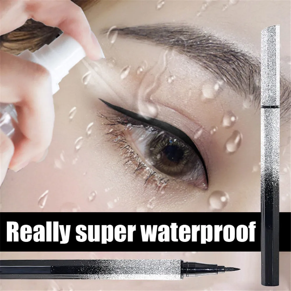 1PC 5D Smooth Waterproof Liquid Eyeliner Black Beauty Eye Makeup Long-lasting Eye Liner Pencil Korean makeup 1PC 5D Smooth Waterproof Liquid Eyeliner Black Beauty Eye Makeup Long-lasting Eye Liner Pencil Korean makeup