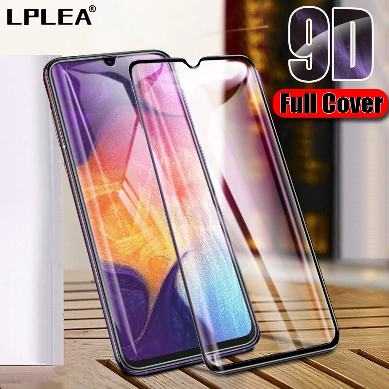 

9D Full Cover Tempered Glass For Samsung Galaxy A50 Glass A70 Screen Protector A10 A20 A20E A40 A60 A80 A90 M10 M20 M30 A30 Film