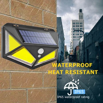 

Dropship Wall Decor 3 Mode Motion Sensor Light Solar Panel Wall Lamp Decorative Light Four Sides LED Waterproof Lamp Solar Light