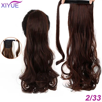 

Wrap Synthetic Ponytail High Temperature Matte Silky Hair Extension Ponytail Hair Clip Ponytail Wig Pony Tail Flase Hairpiece Ha