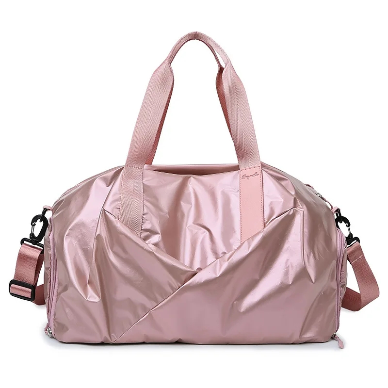 Glossy Yoga Mat Bag Fitness Lady Tote Travel Training Short-distance Large Capacity Lightweight Folding |