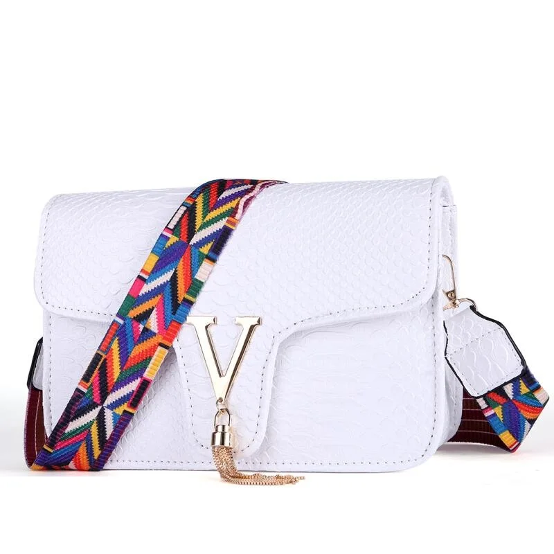 Новая роскошная женская дизайнерская сумка из крокодиловой кожи, сумка высокого качества, маленькая сумка-тоут, модная брендовая сумка, sac основной femme de marque Lux - Цвет: white