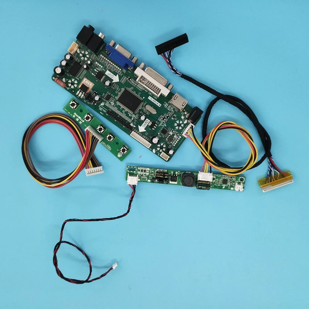 Kit para Controle de Tela Lp141wx5 tl 1280×800 Placa com Tela de 30 Pinos Led Lvds Hdmi Mais Dvi Mais Vga Monitor Lcd e Áudio m. Nt68676 Painel de Tela de 14.1