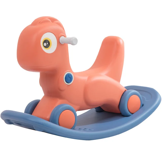 Infant Shining Kids Animal 2in1 Rocking Horses Baby Toy Horse 1-6 Years Balance Multi-functional Kids Indoor Toys Gift 6