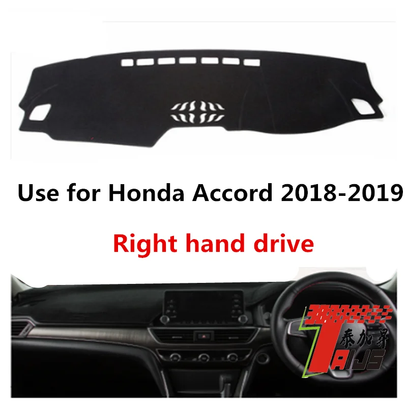 Taijs чехол для приборной панели автомобиля с правым приводом для HONDA Accord- 10-го поколения новое поступление модный дизайн классический