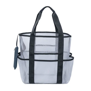 

Large Capacity Mesh Beach Bag Outdoor Travel Folding Storage Bag