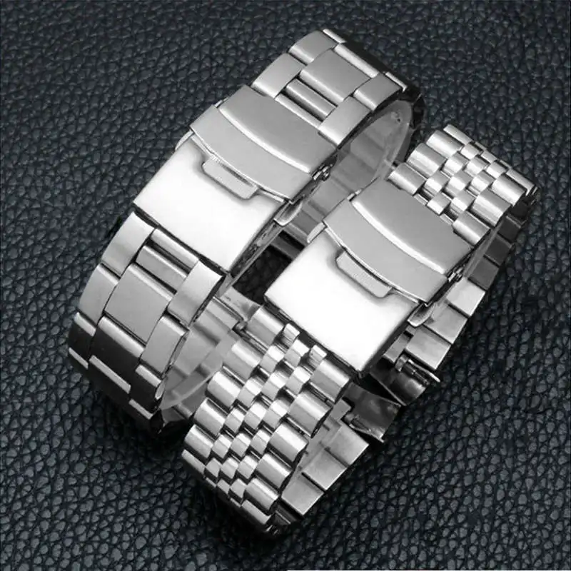 Браслет из нержавеющей стали 316L для Casio MDV 106 107 22 мм | Наручные часы