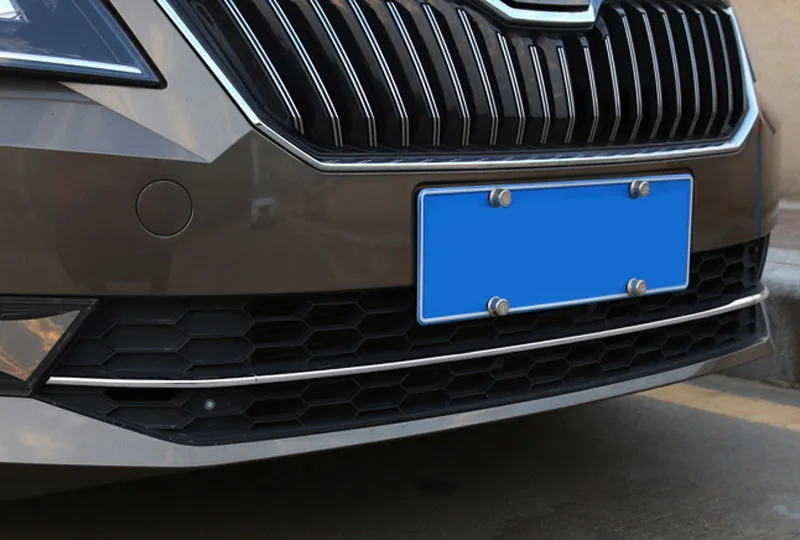 Отделка задней коробки для SKODA superb 2016-2018 передняя решетка декоративная отделка |