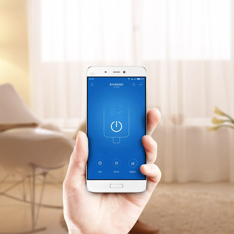 Xiaomi Qingmi умная домашняя полоса розетка умная лента питания Wifi приложение Беспроводная дистанционная розетка с 3 разъемами 3 USB порта
