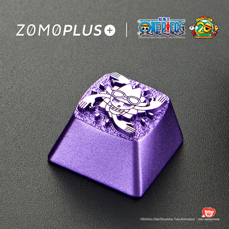 Chave de Uma Design de Personalidade Liga de Alumínio Tampa Peça Teclado Mecânico Keycap um Pedaço Nico · Robin Cherry mx Eixo Keycaps M29 - Imagem 5