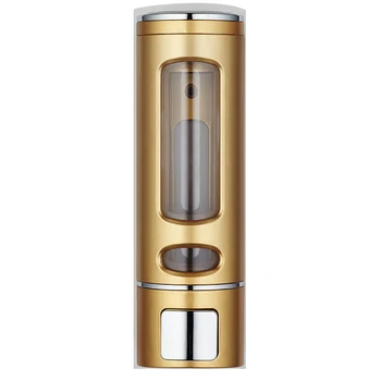 

Hotel Hair Hand Soap Dispenser ABS Accessories Cleanser Bathroom Kitchen Press Type Shower Wall Mount Waterproof Shampoo Liquid