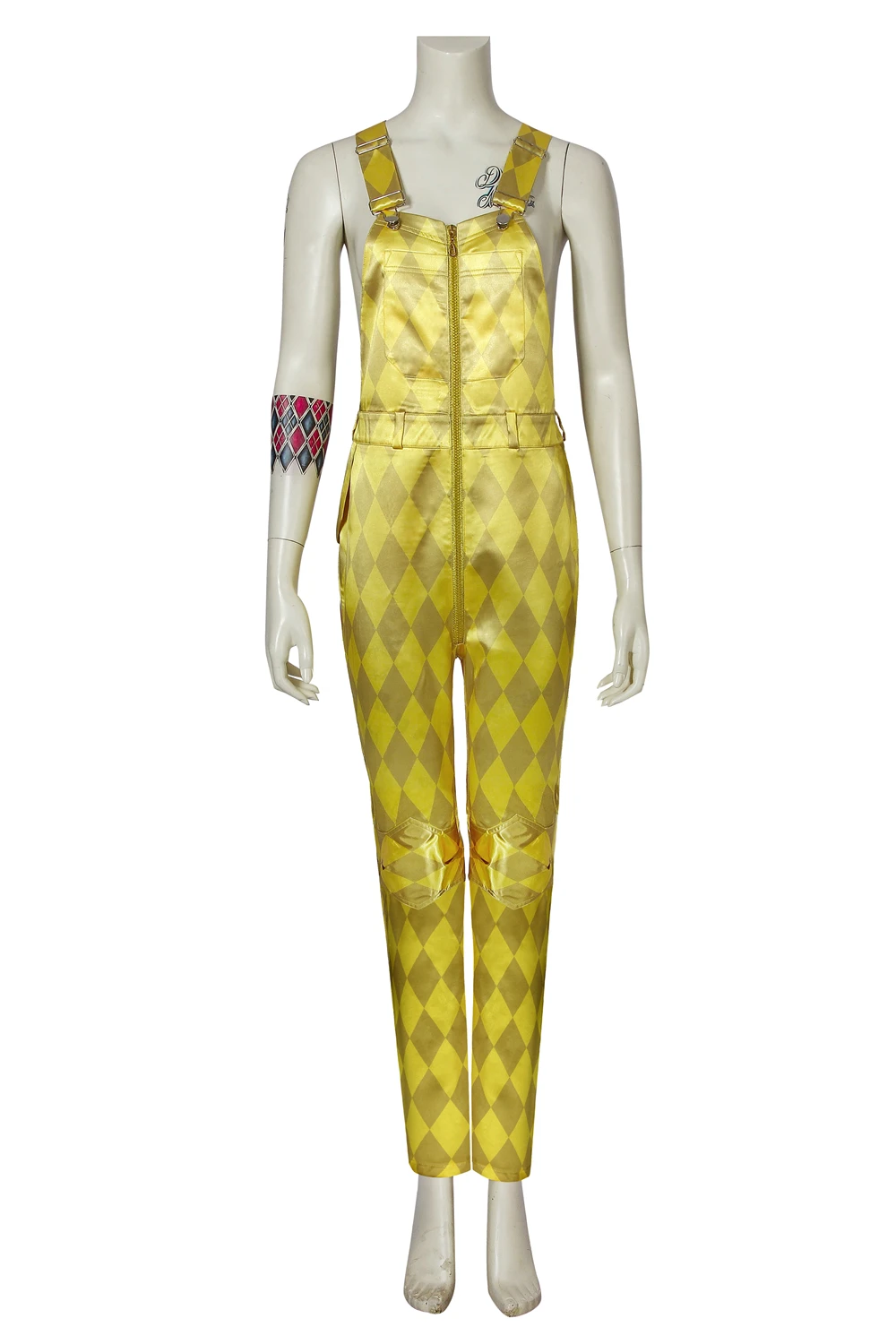 CostumeBuy Бэтмен хищные птицы и Фантазийная эмансипация одного Harleen Quinzel Quinn Bad Girl аксессуары к костюму для Косплей - Цвет: jumpsuit