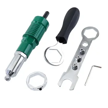 

Electric Rivet Nut Gun Cordless Riveting Drill Adaptor Insert Nut Tool Power Tool Accessories