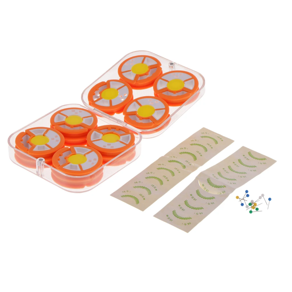 8pcs Fishing Line Bobbins Spools, Pike, Carp and Sea Fishing Rigs Storage