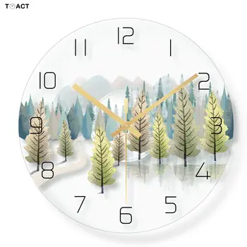 

Novelty 3D Big Digital Wall Clock Modern Design Kitchen Home Office Decor Round Wall Clock Art Hanging Watch Gift reloj de pared