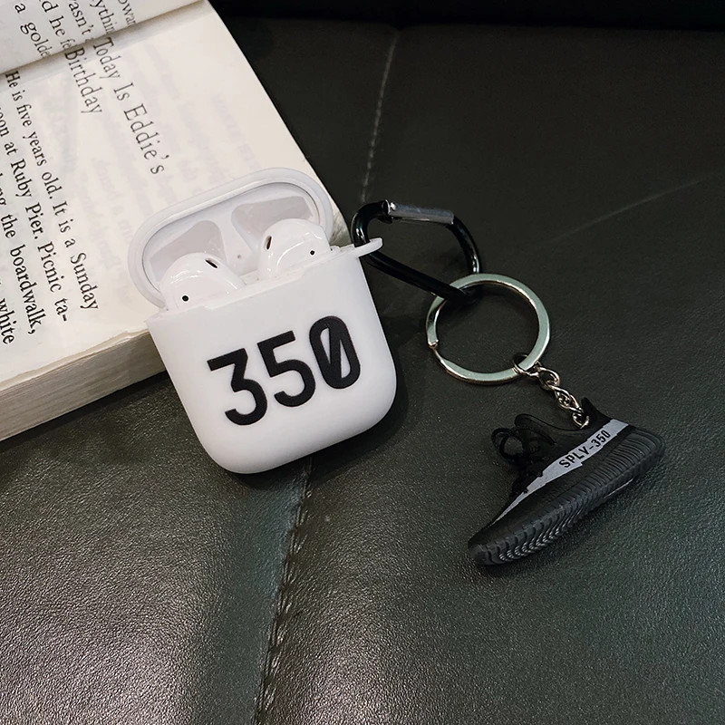 Лидер продаж 350 boost v2 700 Kanye Shoe модель силиконовый чехол для apple Airpods 1 2 Беспроводная Bluetooth гарнитура Защитная крышка для наушников
