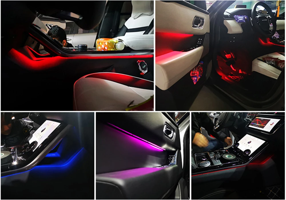 

ЖК-панель для салона автомобиля, 10 цветов, 2017-2020