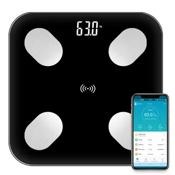 

Body Fat Scale Floor Scientific Smart Electronic LED Digital Weight Bathroom Scales Balance Bluetooth APP Android IOS