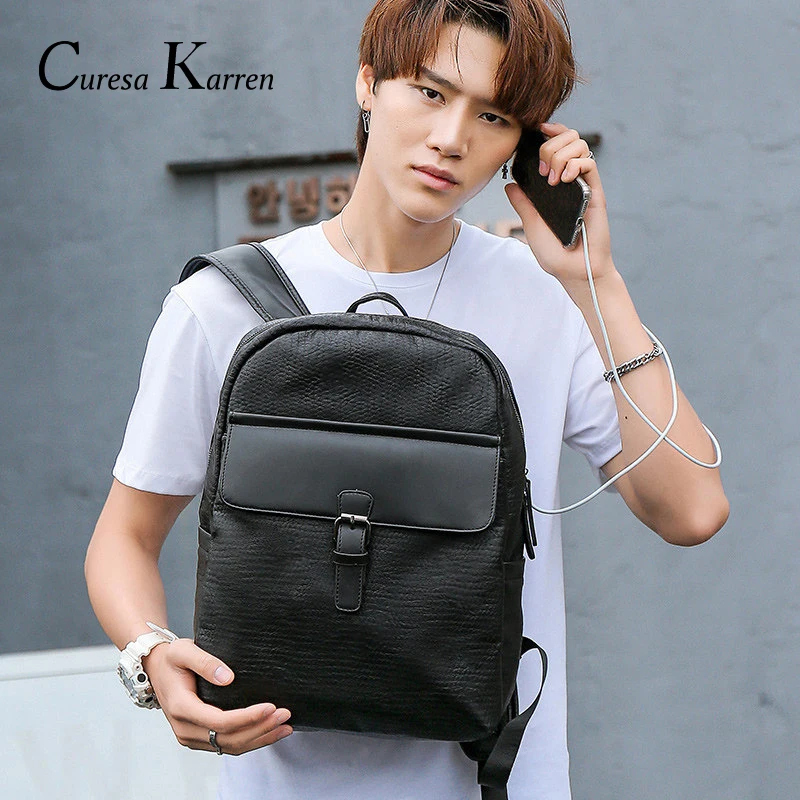 

Men's High Quality Leather Tool Shoulder Kit Fashion Business Computer Bag Travel Backpack Waterproof Large Capacity Sports Bag
