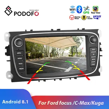 

Podofo 2 DIN Android 8.1 Car Radio For Ford Focus S-MAX/C-MAX/Galaxy 2din Car Multimedia Player GPS car autoradio