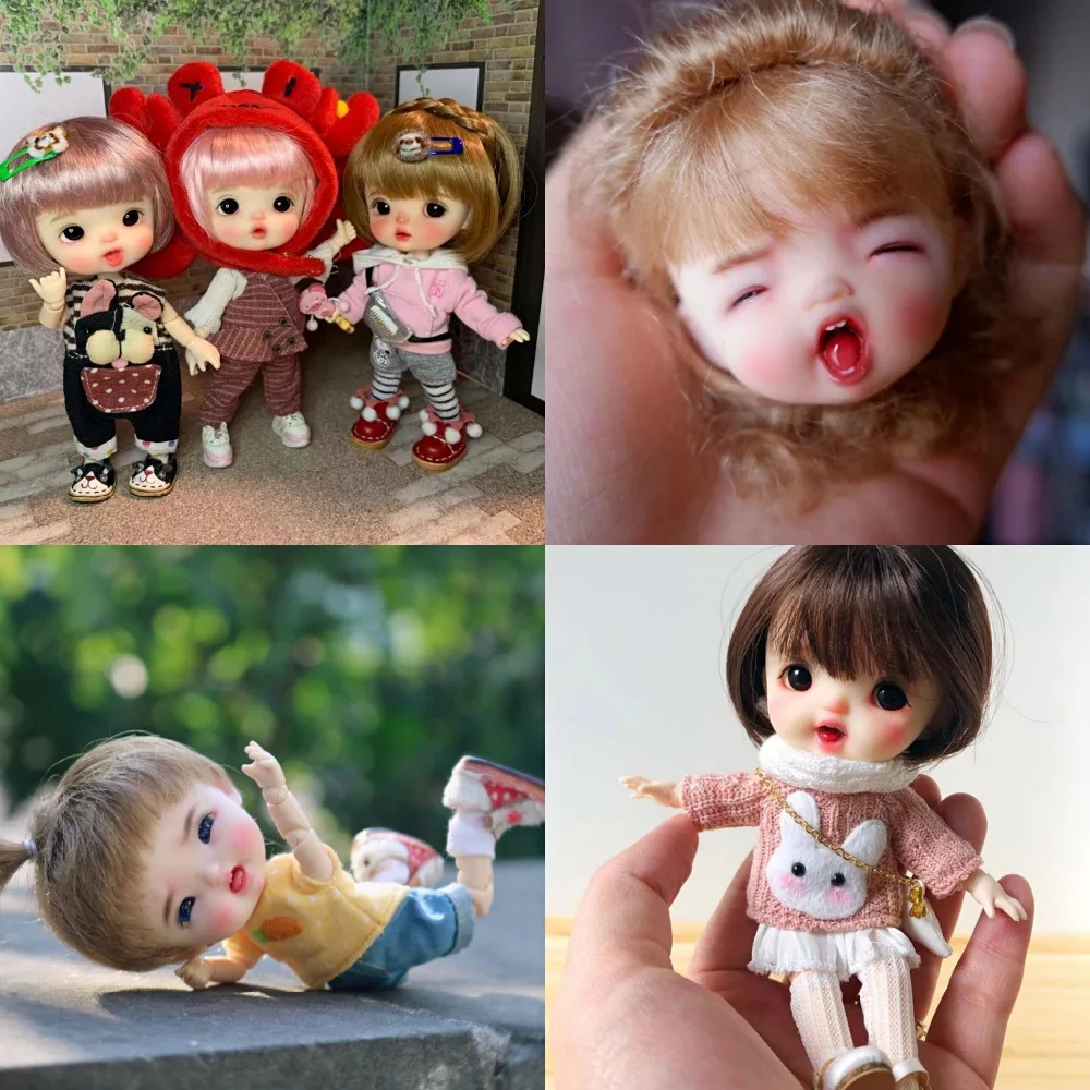 Новые сахарные куклы Ob11 куклы 1/8 изготовление на заказ BJD куклы DIY макияж куклы и голова куклы OB