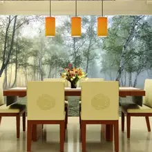 Обои для стен 3 d для гостиной зеленый лес 3D пейзаж фон настенная живопись