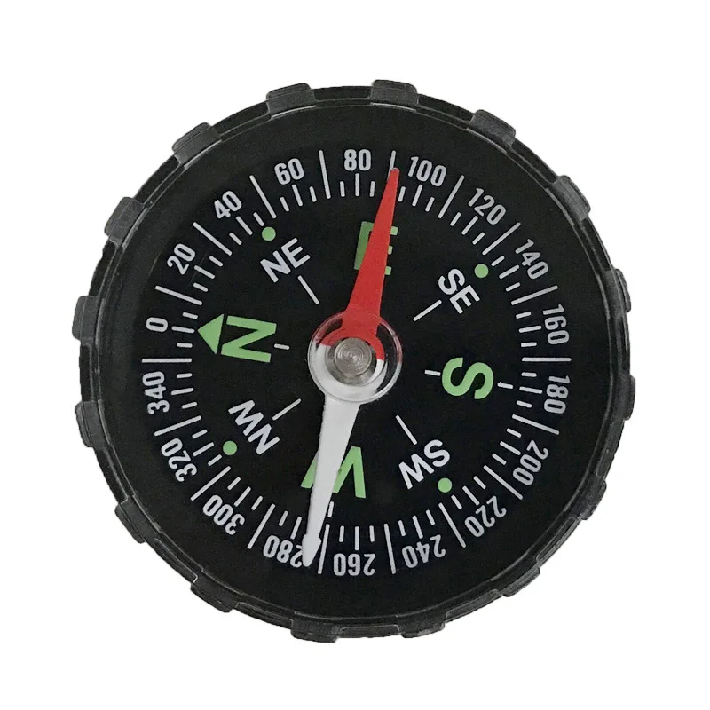 1PC Portable Mini Precise Compass Practical Guider for Camping Hiking North Navigation Survival Button Design Compass