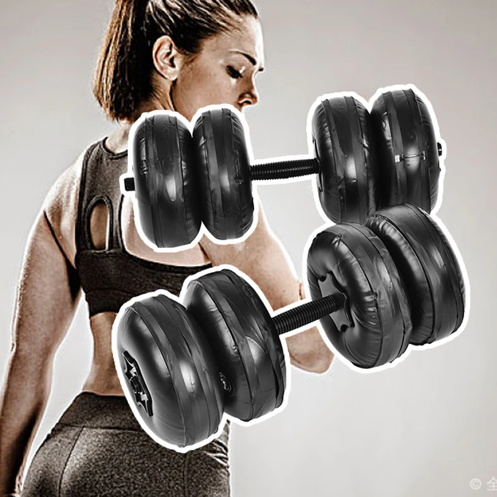 

Fitness Water-filled Dumbbell Fitness Equipment Can Adjust Convenient Water Injection Dumbbell
