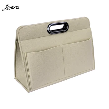 

Hot Sale Felt Insert Bag for Handbag Make Up Organizer Portable Cosmetic Bag Girl Toiletry Storage Bag Women Handbags Beautician